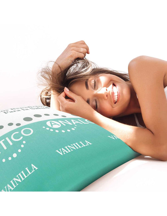 Almohada Viscoelástica con Aromaterapia Vainilla Dulce Intensa de Macadamia Clinico Cannabidol CBD