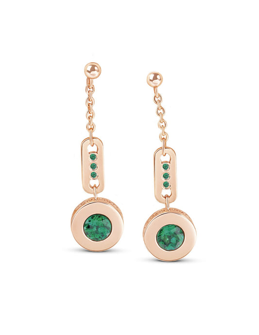 PENDIENTE COLGANTE EMERALD