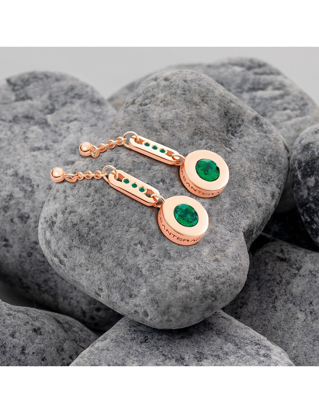 PENDIENTE COLGANTE EMERALD - 3