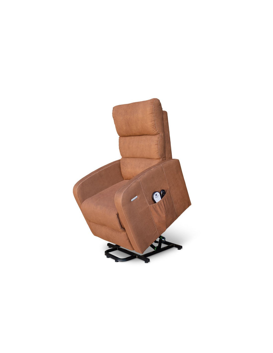 Sillón Levanta Personas Misisipi Tejido Microfibra con Masaje y Termoterapía - 6